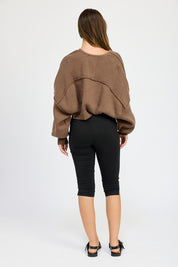 Women's Oversized Cardigan Shrug for Cozy Layering