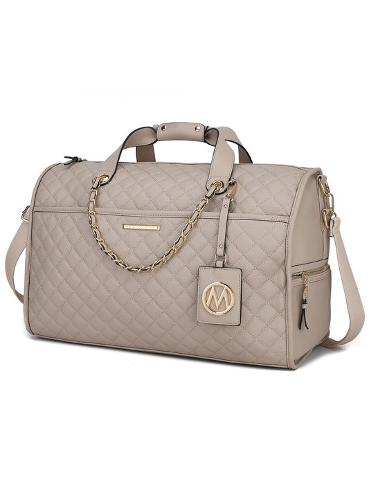MKF Lexie Vegan Leather Women Duffle by Mia K