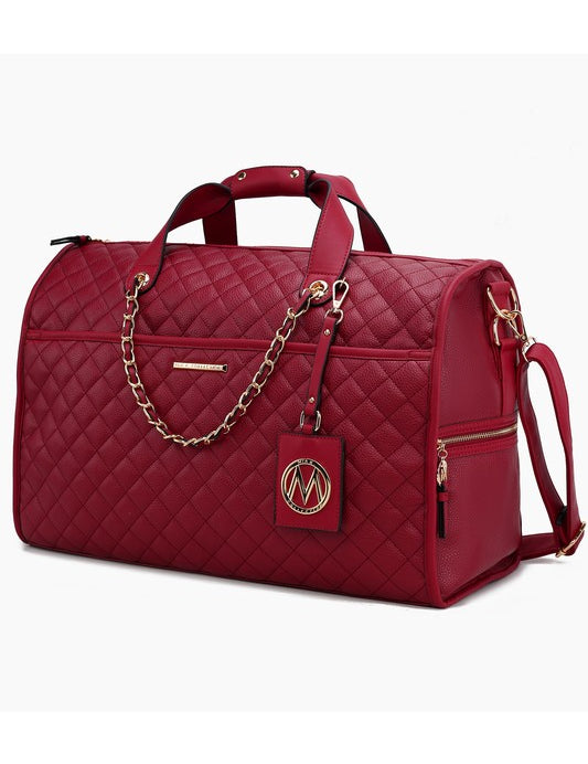 MKF Lexie Vegan Leather Women Duffle by Mia K
