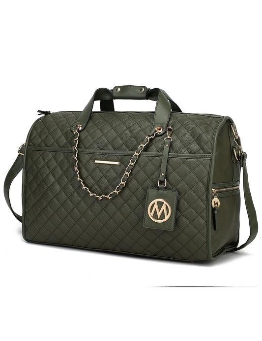 MKF Lexie Vegan Leather Women Duffle by Mia K
