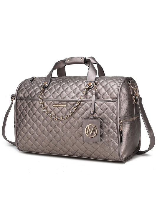 MKF Lexie Vegan Leather Women Duffle by Mia K