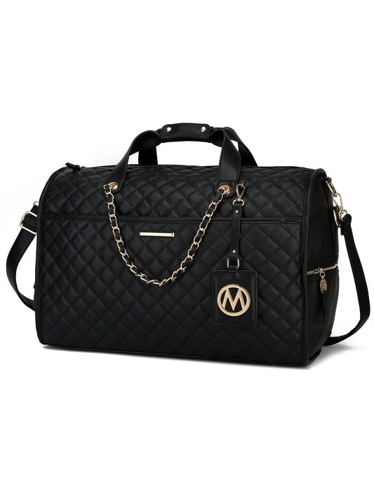 MKF Lexie Vegan Leather Women Duffle by Mia K