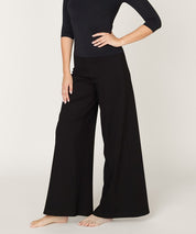 PONTE WIDE LEG FULL LENGTH PANTS