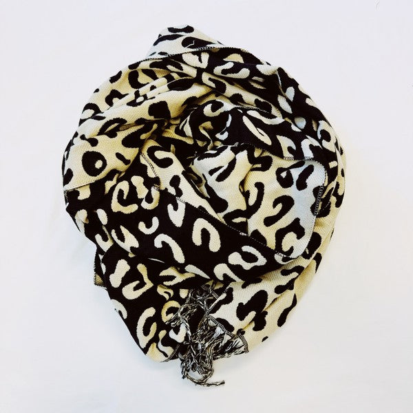 Women's Chic Leopard Pattern Scarf