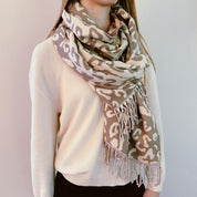 Women's Chic Leopard Pattern Scarf