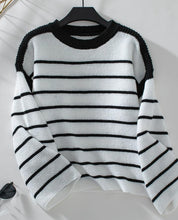 Women's Striped Knit Sweater