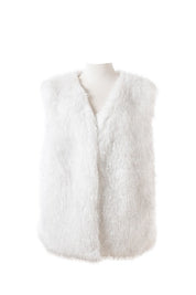 Long Fax Fur Cardigan