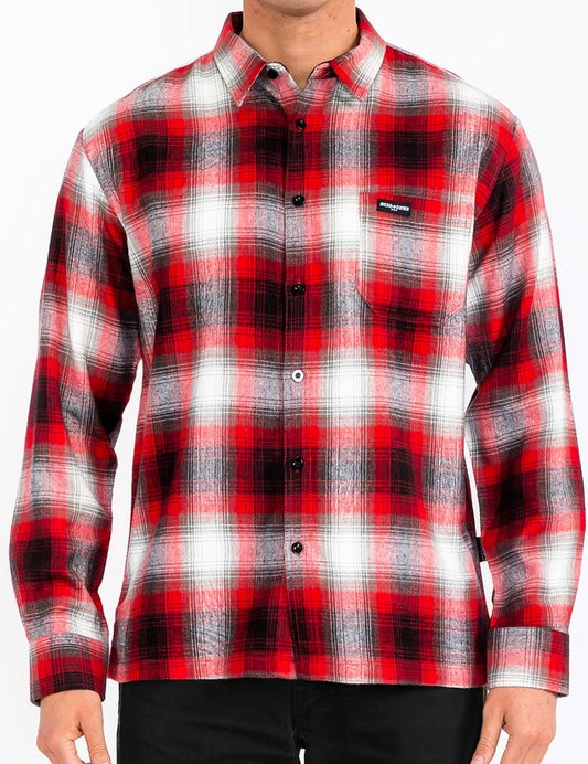 Men's Regular Fit Plaid Flannel Button Down Shirt