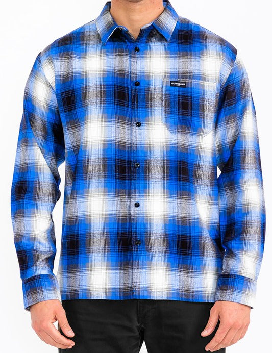 Men's Regular Fit Plaid Flannel Button Down Shirt