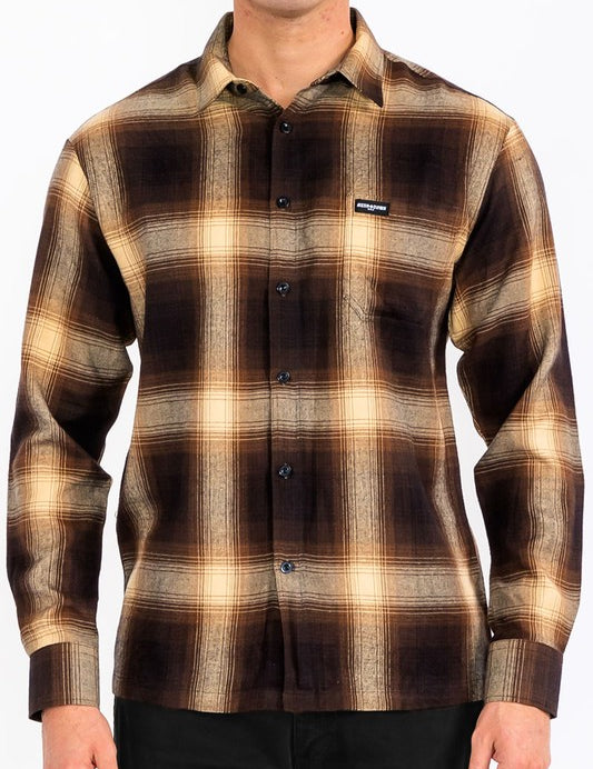 Men's Regular Fit Plaid Flannel Button Down Shirt