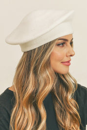 Women's Stretch Fit Acrylic Beret Hat