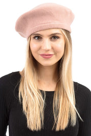 Women's Stretch Fit Acrylic Beret Hat