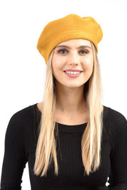 Women's Stretch Fit Acrylic Beret Hat