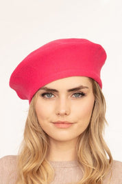 Women's Stretch Fit Acrylic Beret Hat