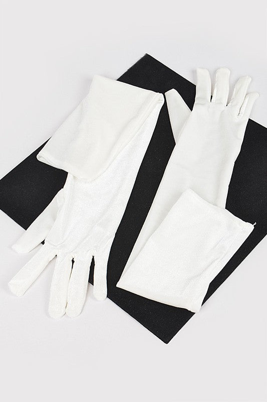 Women's Elegant Above Elbow Velvet Gloves