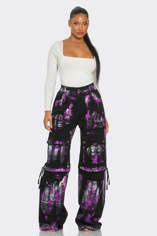 Urban Graffiti Cargo Pants