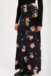 Women's High Waist Maxi Pencil Skirt