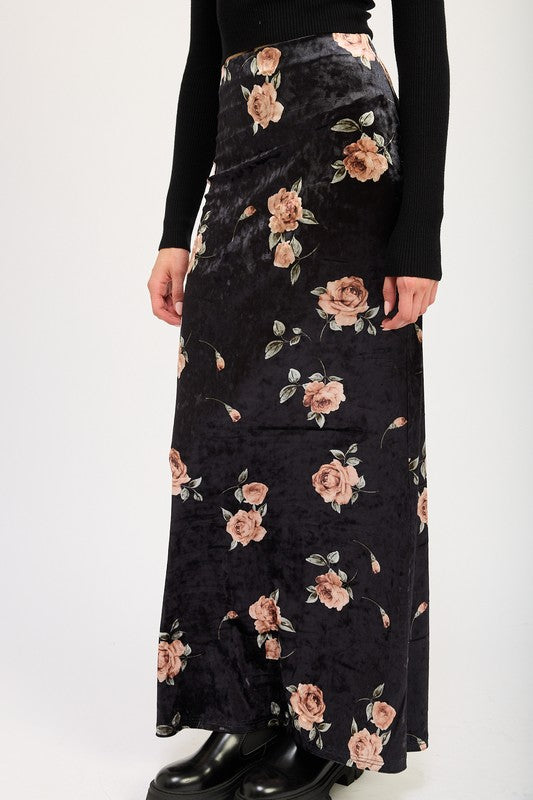 Women's High Waist Maxi Pencil Skirt