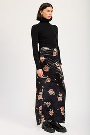 Women's High Waist Maxi Pencil Skirt