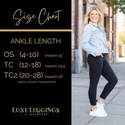 The Riley -7/8 Ankle Length NAVY Leggings Pocket