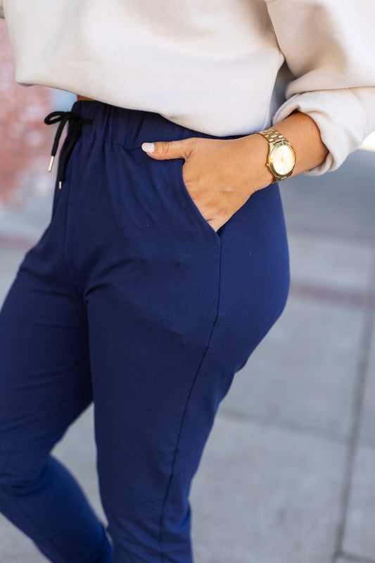 The Nora Navy Lounger Leggings