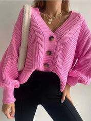 Women's Cozy Knit Cardigan Sweater