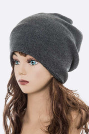 Unisex Double Layered Wool Blend Convertible Beanie