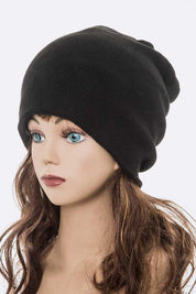 Unisex Double Layered Wool Blend Convertible Beanie