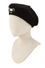 Women's Classic Solid Wool Beret