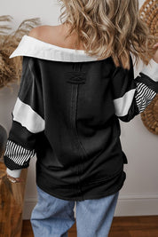 Women's Colorblock Patchwork Sweatshirt