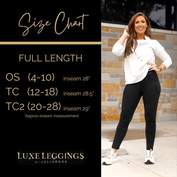 Crossover  Black Pocket Full Length Leggings R4