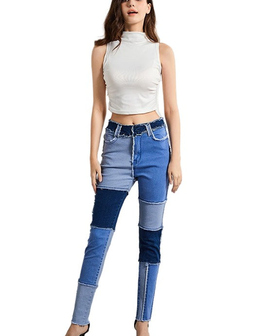 Women's Multi-Color Skinny Denim Jeans