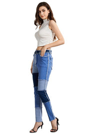 Women's Multi-Color Skinny Denim Jeans