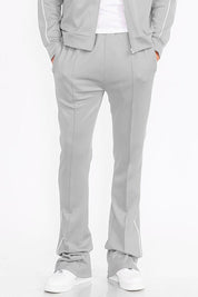 Mens Side Pipe Stacked Flare Pants