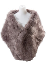 Women's Faux Fur Winter Shawl Scarf