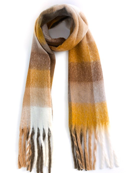 Unisex Oversized Soft Polyester Winter Scarf