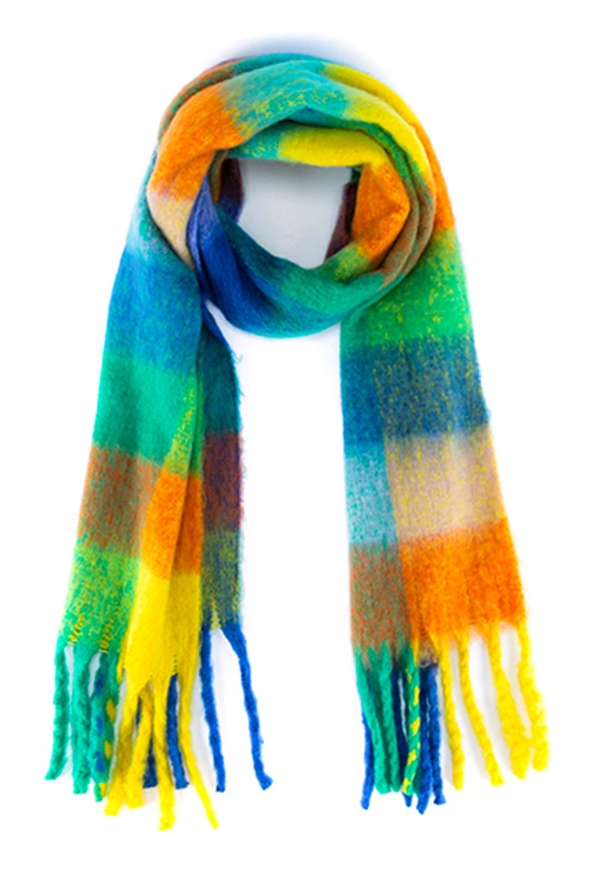 Unisex Oversized Soft Polyester Winter Scarf