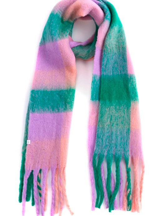 Unisex Oversized Soft Polyester Winter Scarf