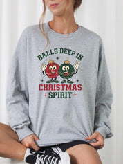 Unisex Graphic Christmas Spirit Sweatshirt