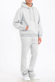 Men's Fleece Flare Track Set with Pockets