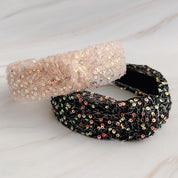 Women's Sequin Knot Headband for Stylish Hair Accessories