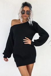 WOMEN FASHION SWEATER DRESS