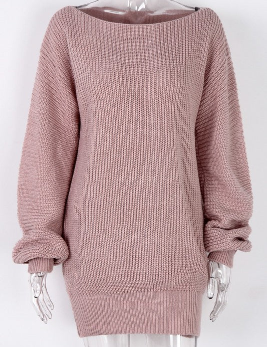 WOMEN FASHION SWEATER DRESS