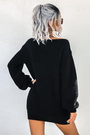 WOMEN FASHION SWEATER DRESS