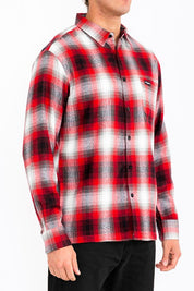 Men's Regular Fit Plaid Flannel Button Down Shirt