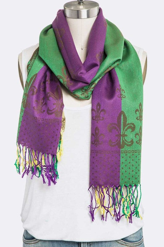 Women's Large Pashmina Colorful Fashion Scarf