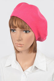 Women's Soft Knit Cashmere Blend Beret