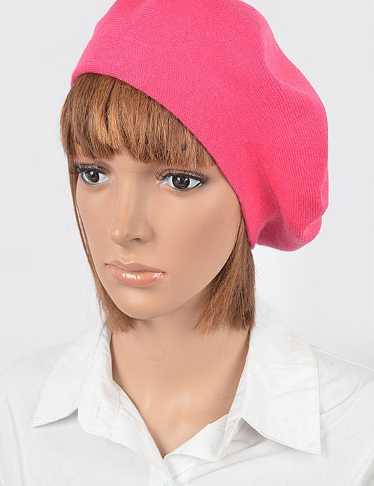 Women's Soft Knit Cashmere Blend Beret