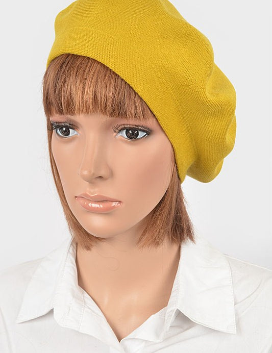 Women's Soft Knit Cashmere Blend Beret