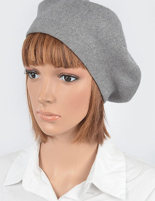 Women's Soft Knit Cashmere Blend Beret